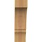Ekena Millwork 4"W x 10"D x 14"H Balboa Rough Sawn Knee Brace, Western Red Cedar BRC04X10X14BOA00RWR - alternate 4